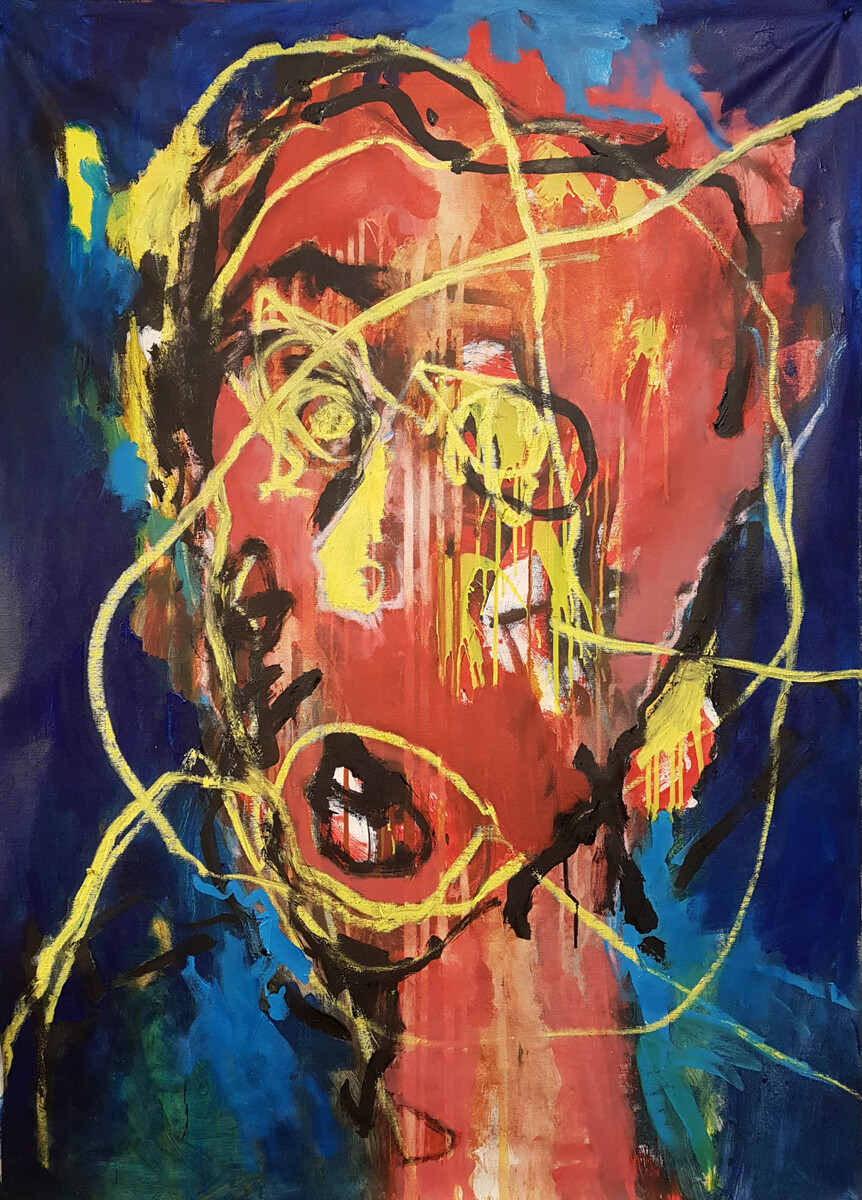 Acrylics. 210 x 170 cm. 2021