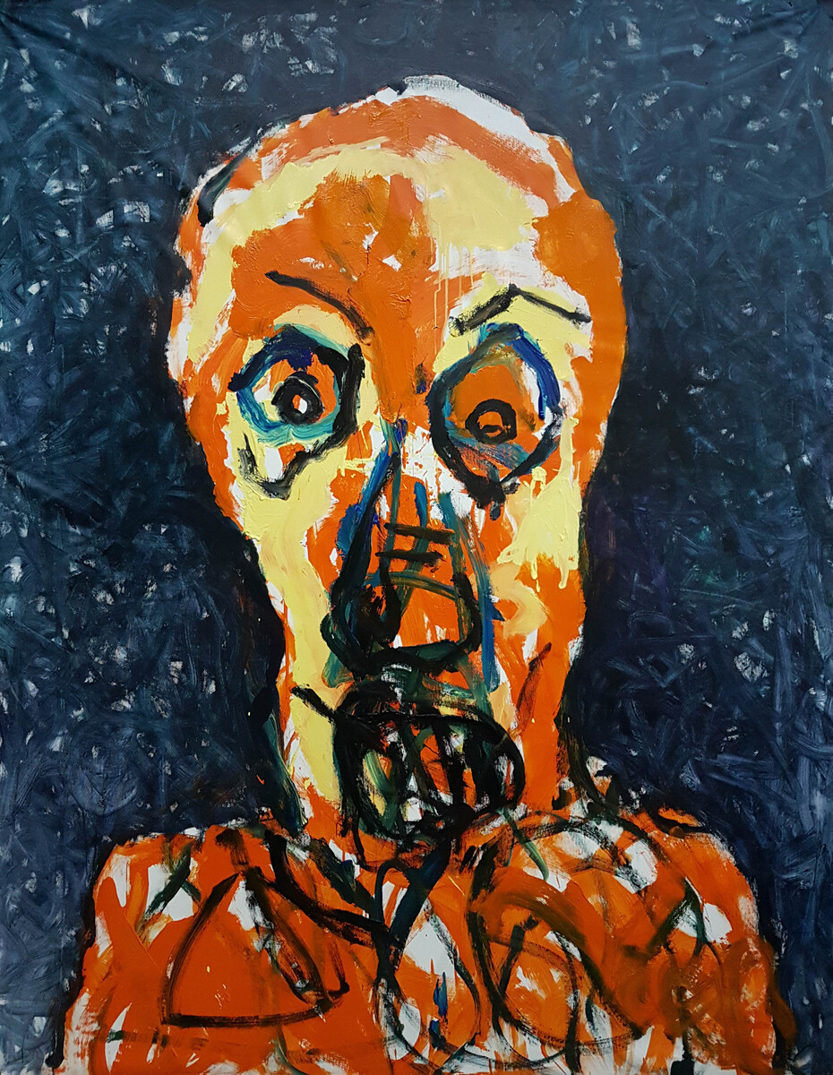 Acrylics. 210 x 170 cm. 2021