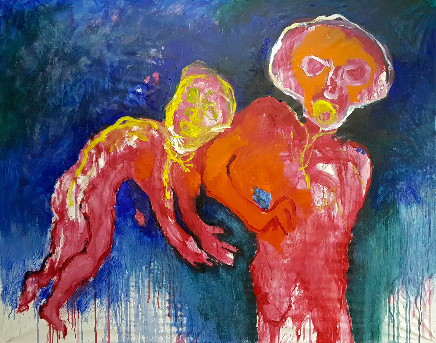 Acrylics. 210 x 170 cm. 2021
