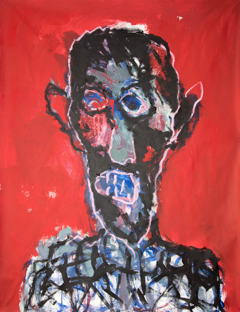 Leader (Ukraine Series). Acrylics. 140 x 100 cm. 2022 Acrylics. 210 x 170 cm. 2021