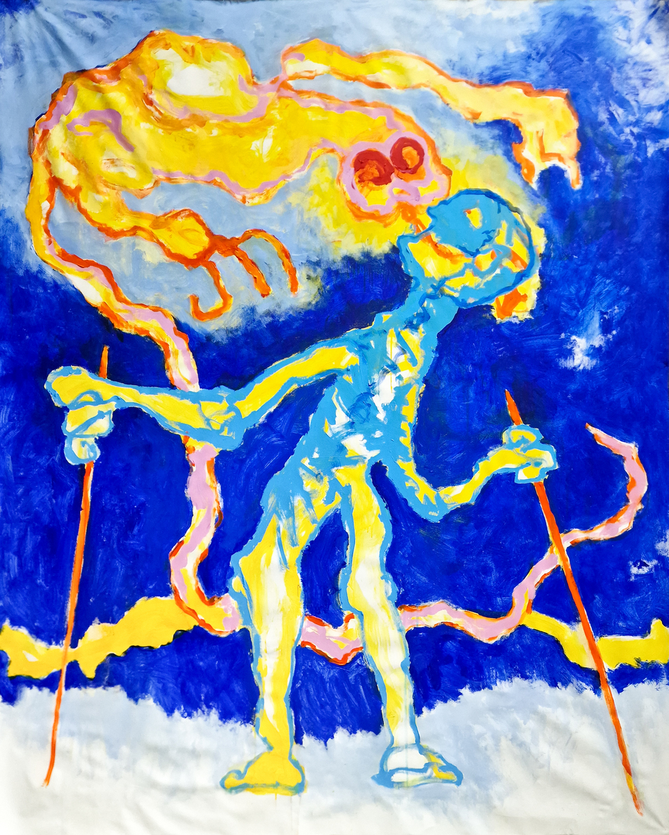 Acrylics. 210 x 170 cm. 2022-2023
