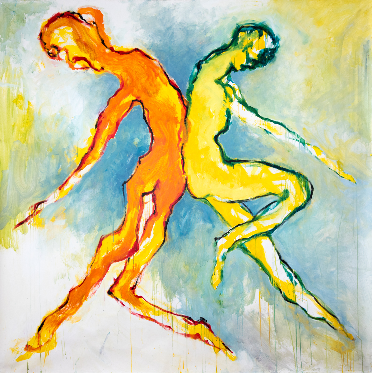 Acrylics. 210 x 170 cm. 2022-2023