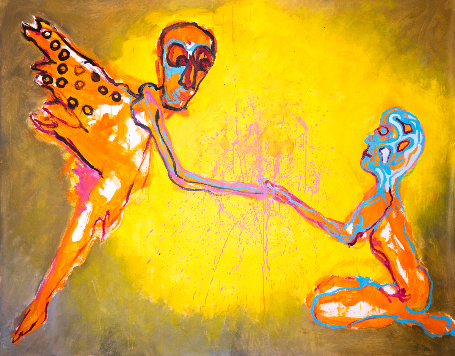 Acrylics. 210 x 170 cm. 2022-2023