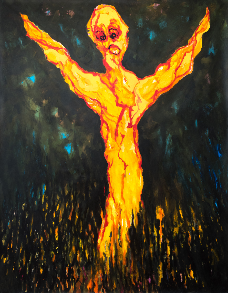 Acrylics. 210 x 170 cm. 2022-2023