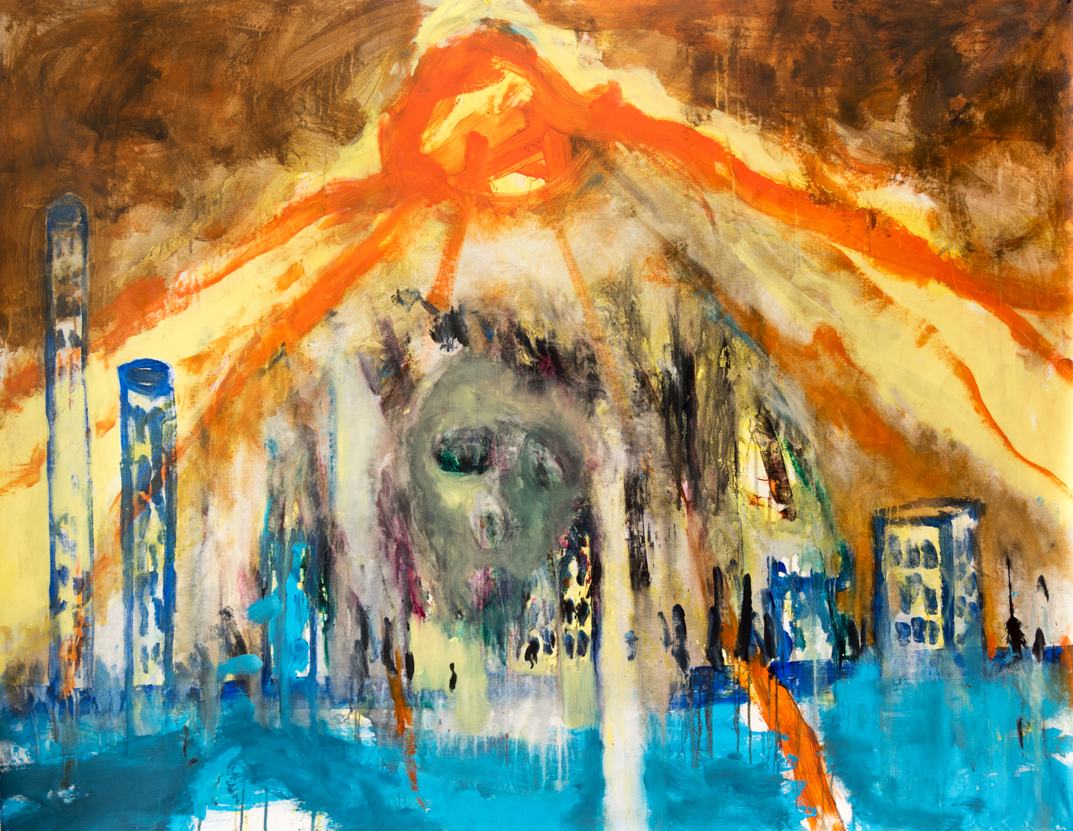 Acrylics. 210 x 170 cm. 2022-2023