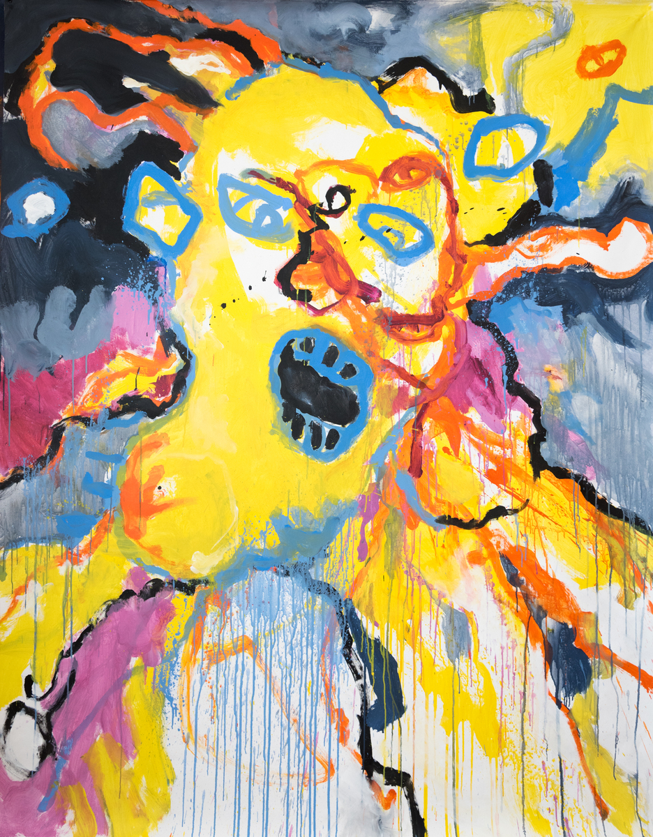 Acrylics. 210 x 170 cm. 2022-2023