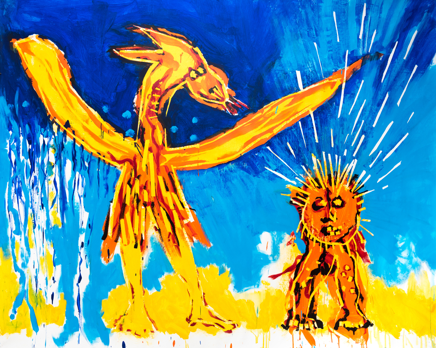 Acrylics. 210 x 170 cm. 2022-2023