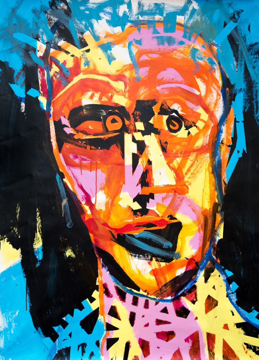 Acrylics. 210 x 170 cm. 2022-2023