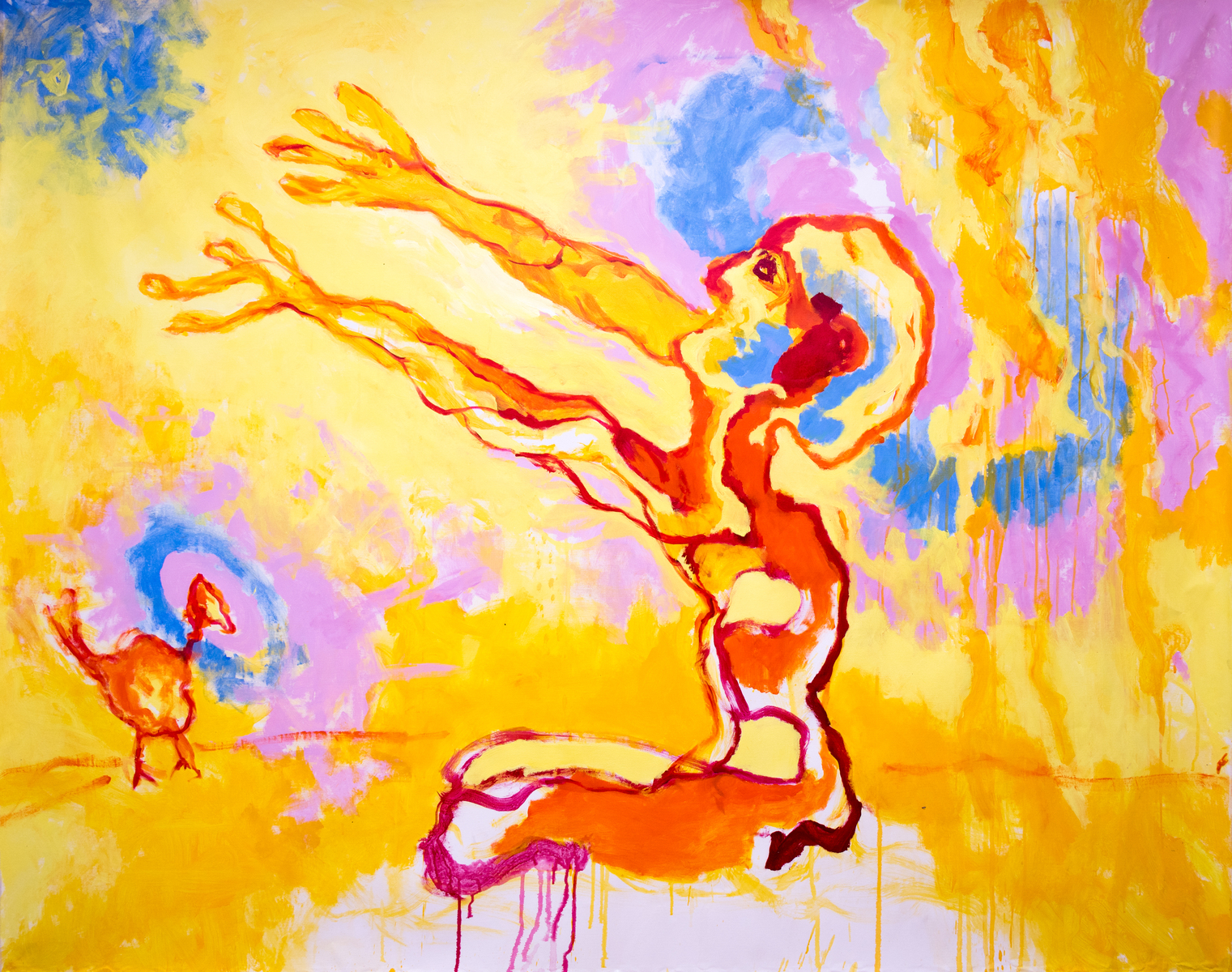 Acrylics. 210 x 170 cm. 2022-2023