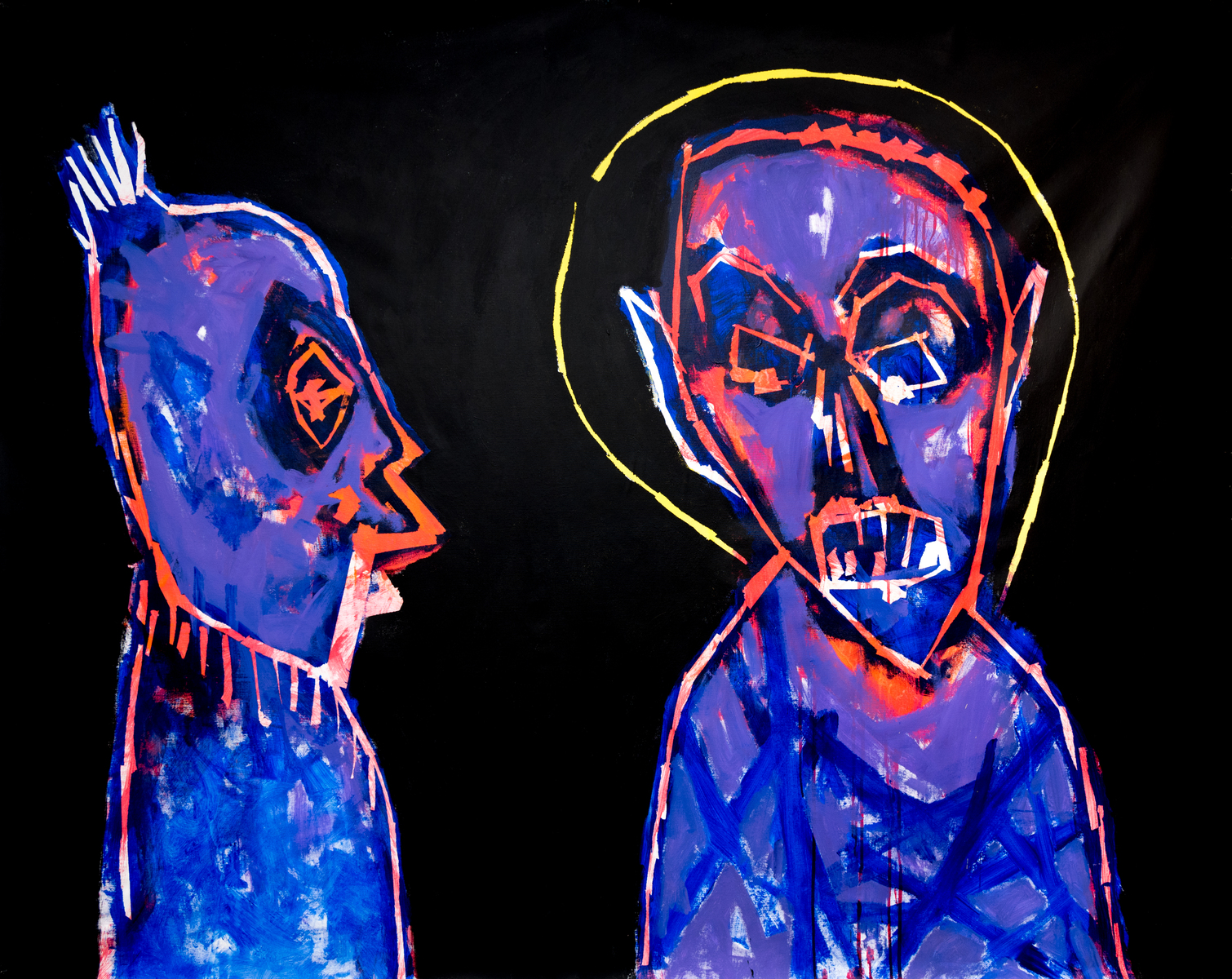 Acrylics. 210 x 170 cm. 2022-2023