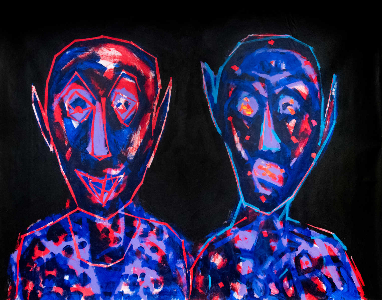 Acrylics. 210 x 170 cm. 2022-2023
