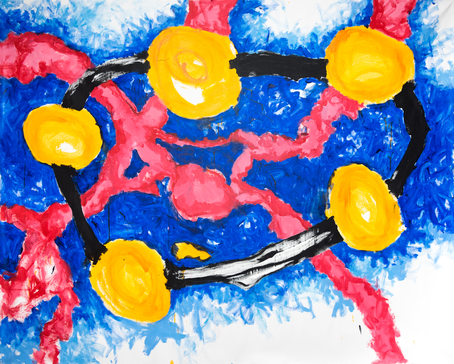 Acrylics. 210 x 170 cm. 2022-2023