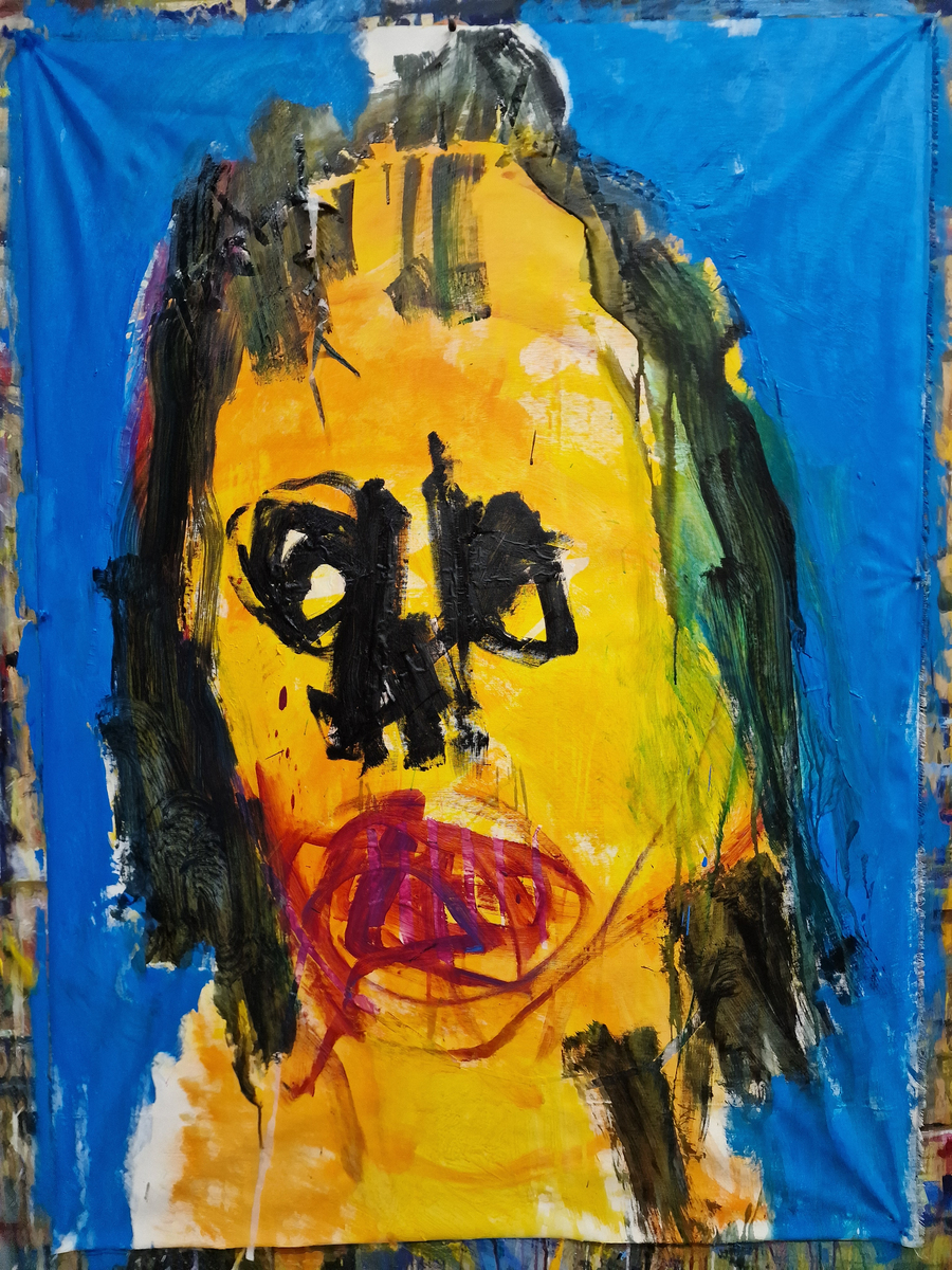 Acrylics. 210 x 170 cm. 2023-2024