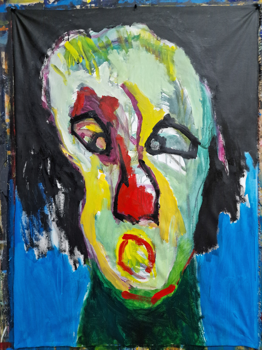Acrylics. 210 x 170 cm. 2023-2024