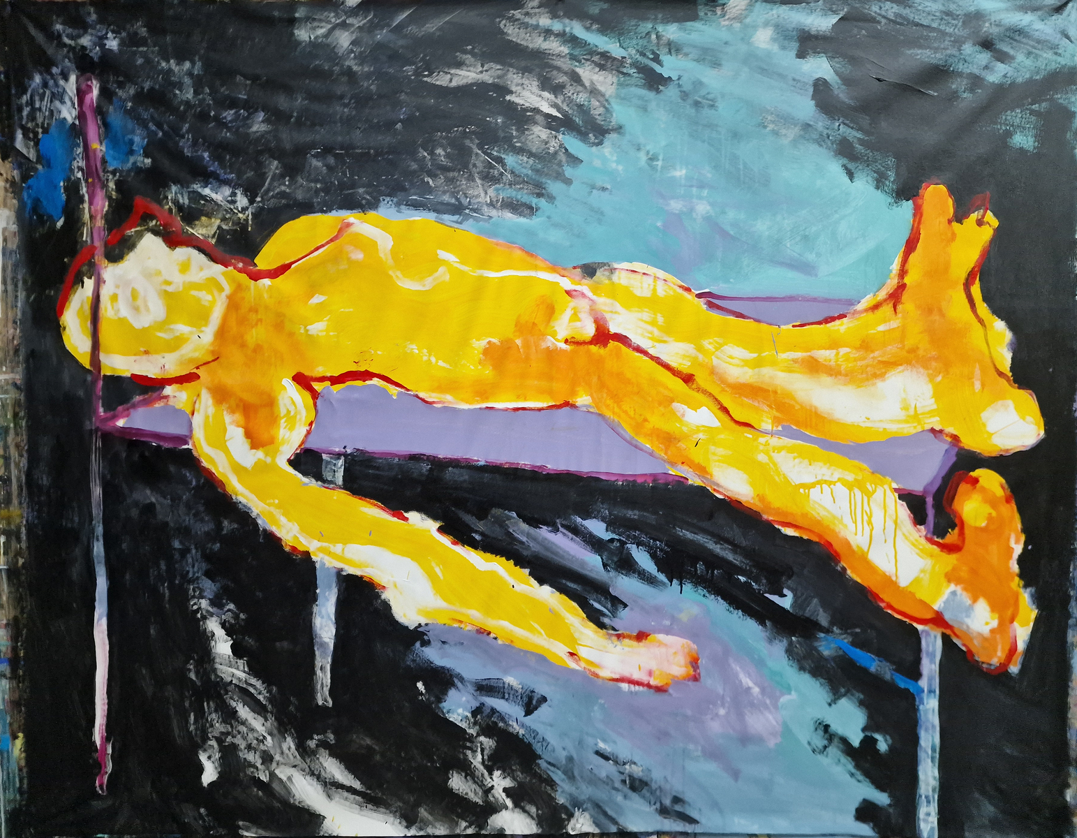 Acrylics. 210 x 170 cm. 2023-2024