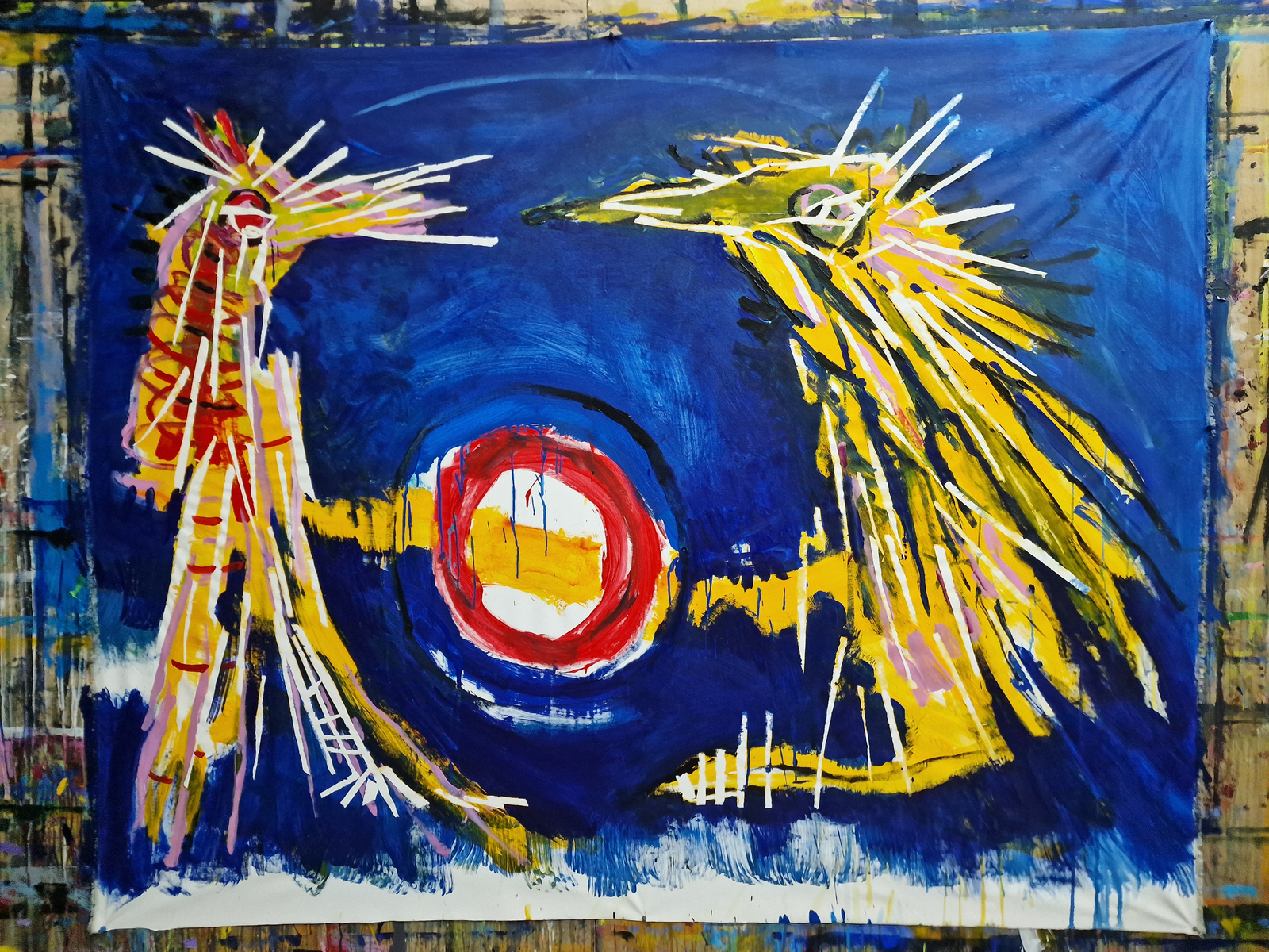 Acrylics. 210 x 170 cm. 2023-2024