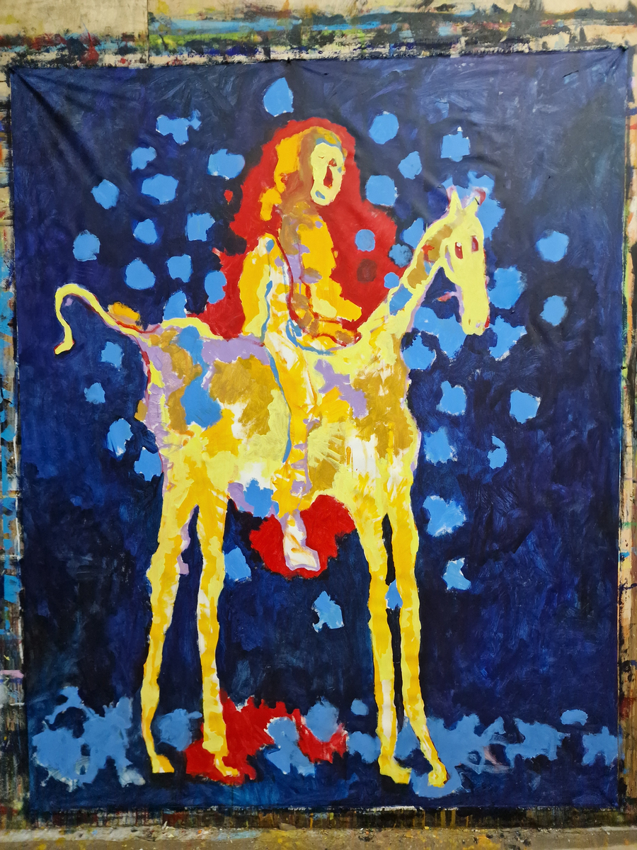 Acrylics. 210 x 170 cm. 2023-2024