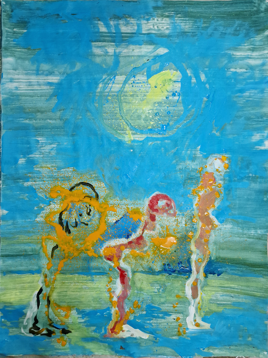 Acrylics. 210 x 170 cm. 2023-2024