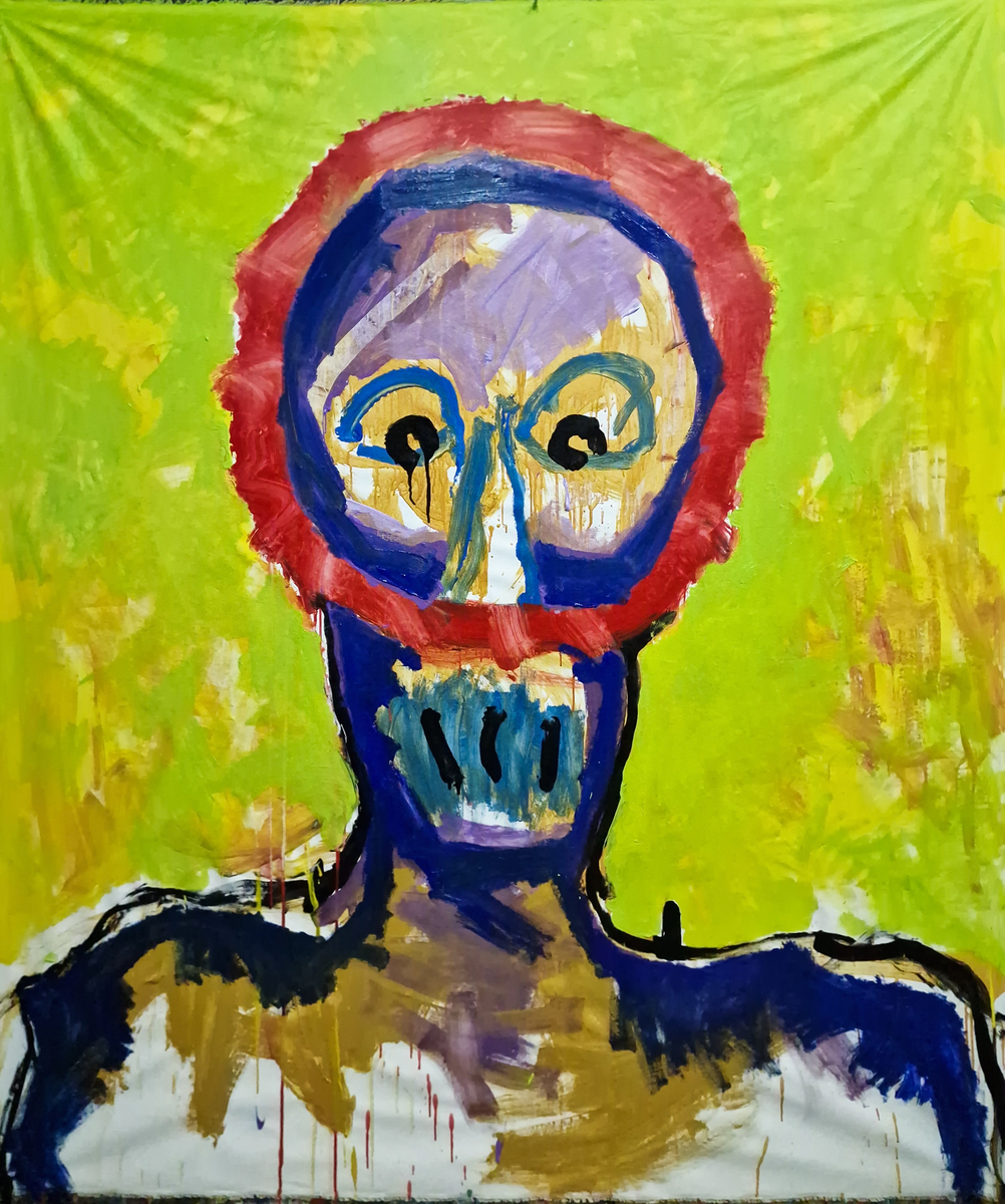 Acrylics. 210 x 170 cm. 2023-2024