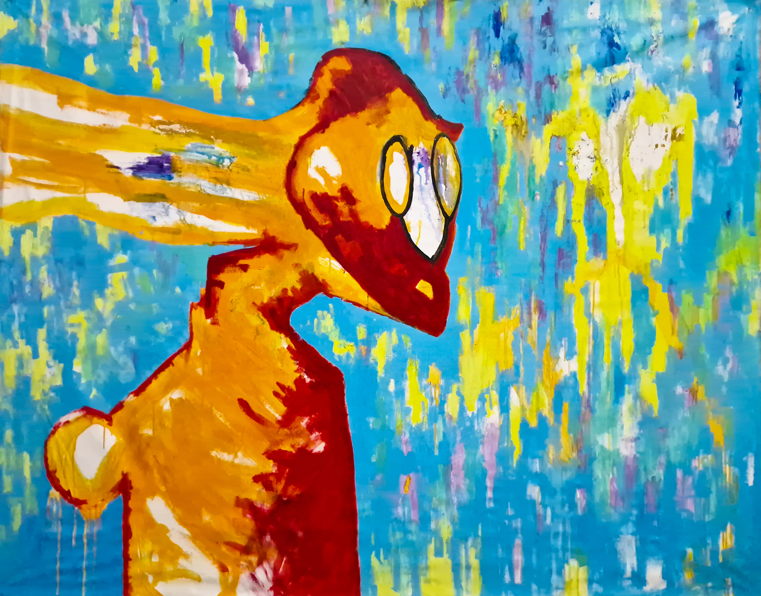 Acrylics. 210 x 170 cm. 2023-2024