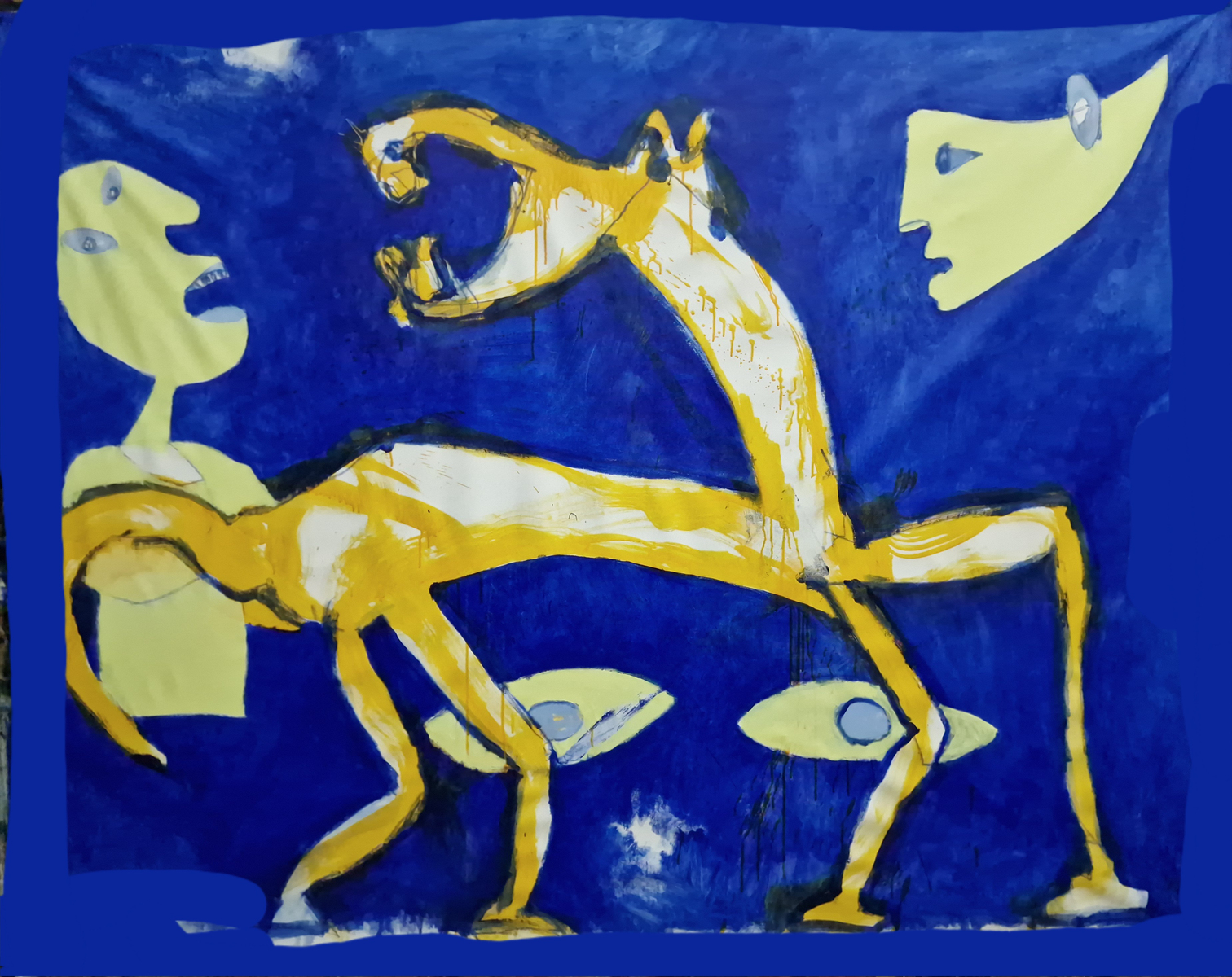 Acrylics. 210 x 170 cm. 2023-2024