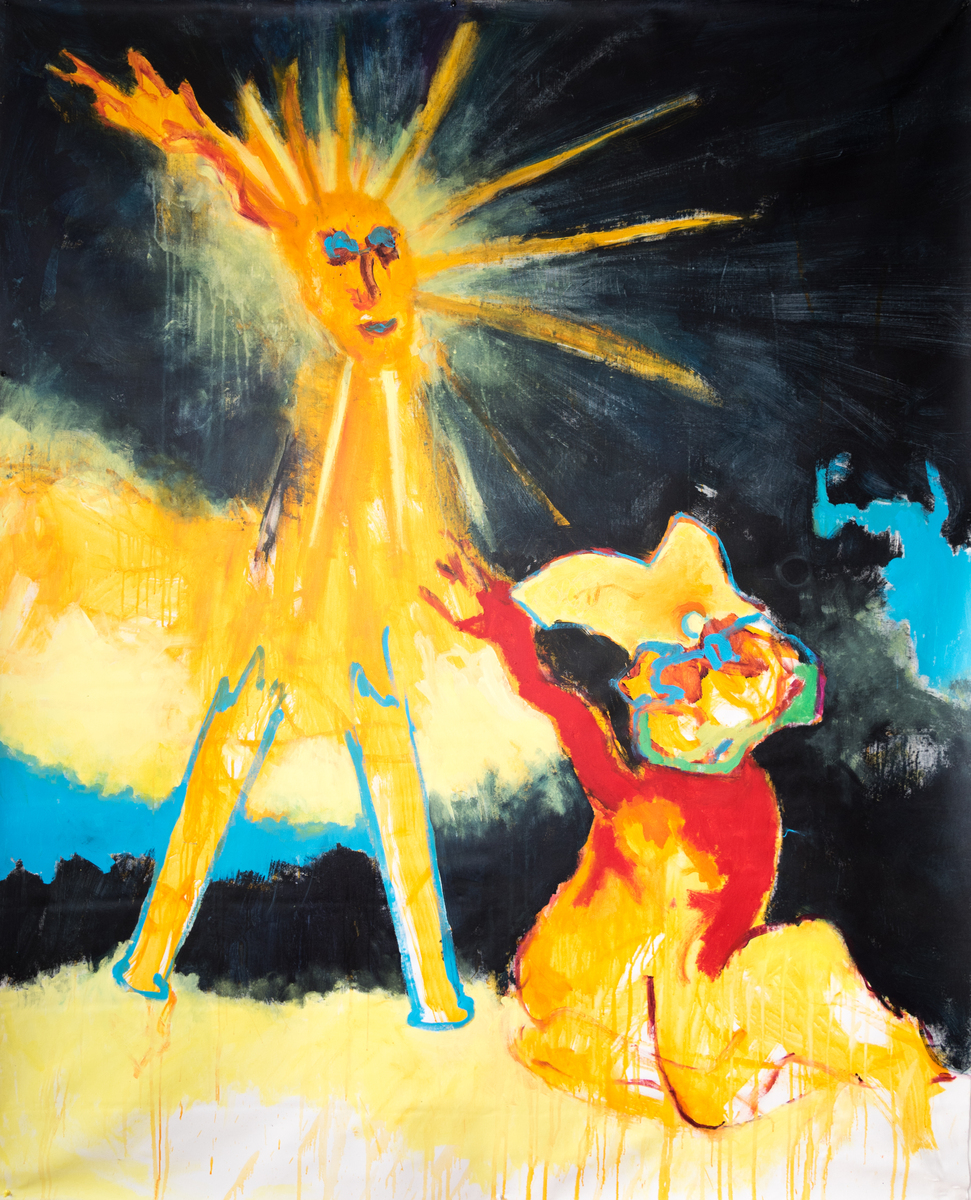 Acrylics. 210 x 170 cm. 2023-2024