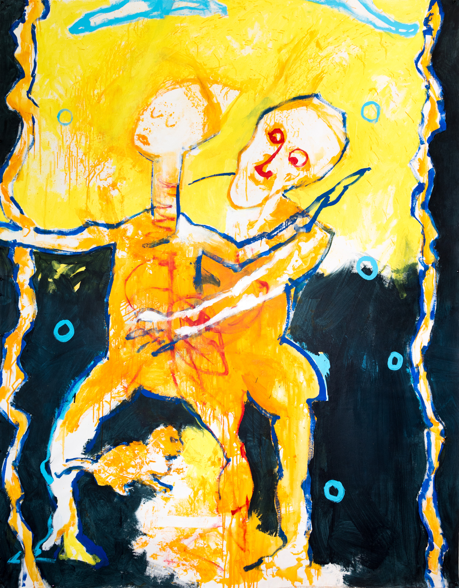 Acrylics. 210 x 170 cm. 2023-2024