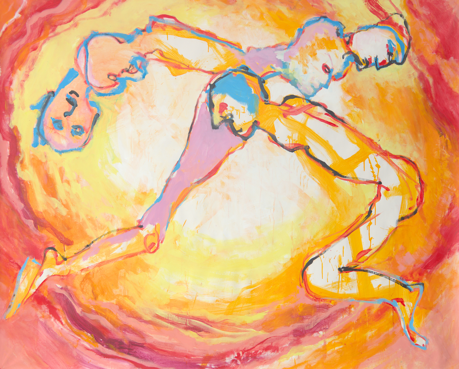 Acrylics. 210 x 170 cm. 2023-2024