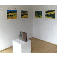 Ausstellung Fenex, Bensberg, Schloßstraße 47-53, zusammen mit Keramiken von Viola Kramer, 2008:Ansicht4