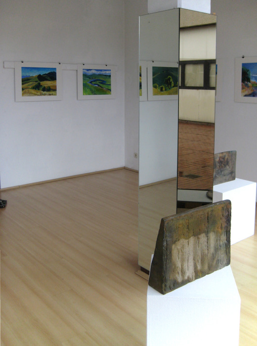 Ausstellung Fenex, Bensberg, Schloßstraße 47-53, zusammen mit Keramiken von Viola Kramer, 2008:Ansicht5