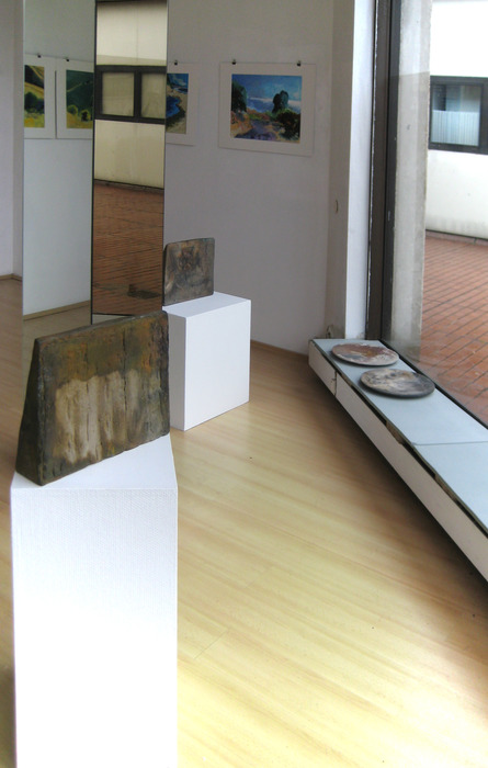 Ausstellung Fenex, Bensberg, Schloßstraße 47-53, zusammen mit Keramiken von Viola Kramer, 2008:Ansicht6