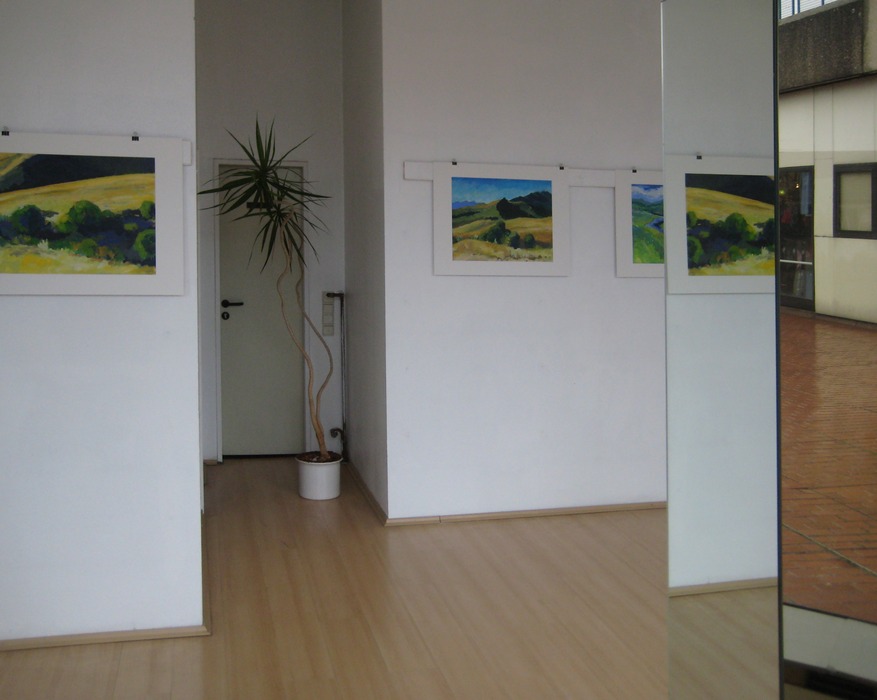Ausstellung Fenex, Bensberg, Schloßstraße 47-53, zusammen mit Keramiken von Viola Kramer, 2008:Ansicht7