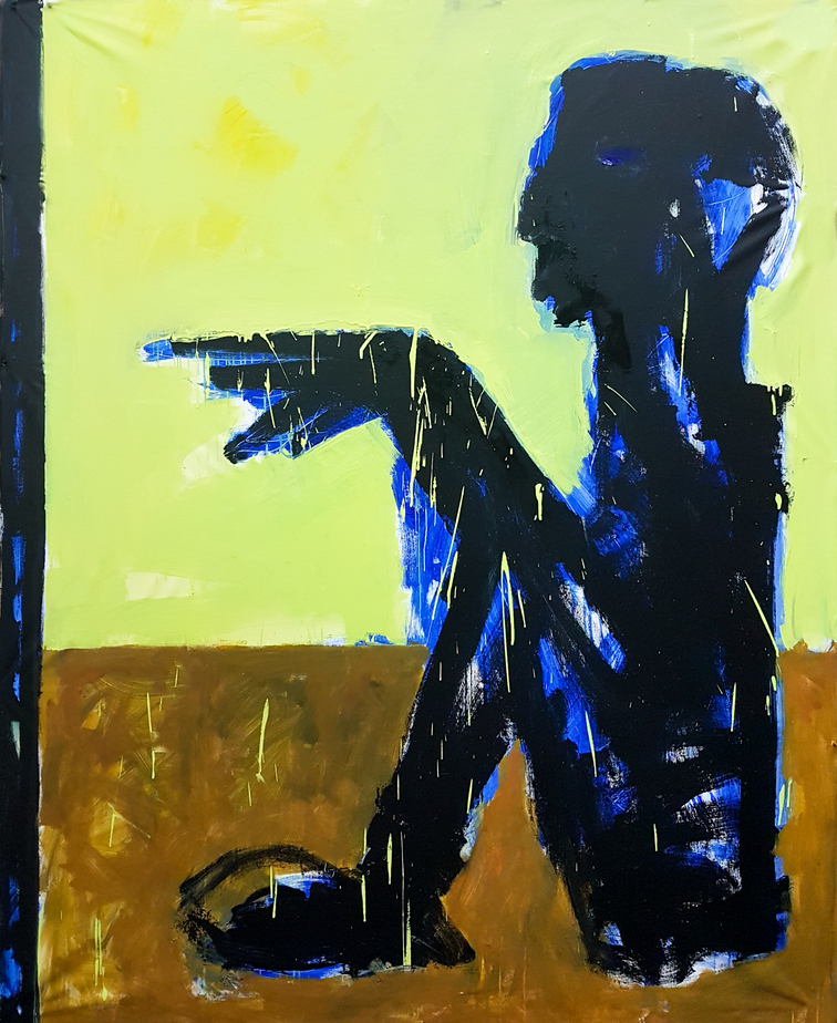 Acrylics on canvas, 210 x 170 cm,2018