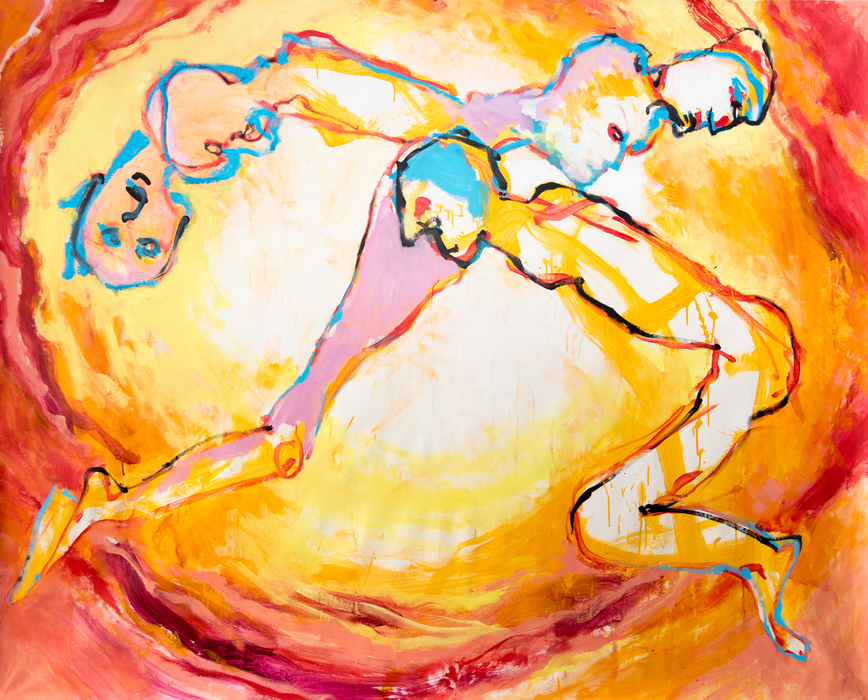 Acrylics, 170 cm x 210 cm