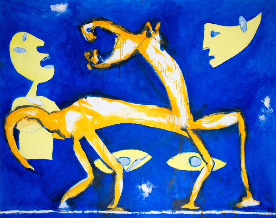 Acrylics, 170 cm x 210 cm
