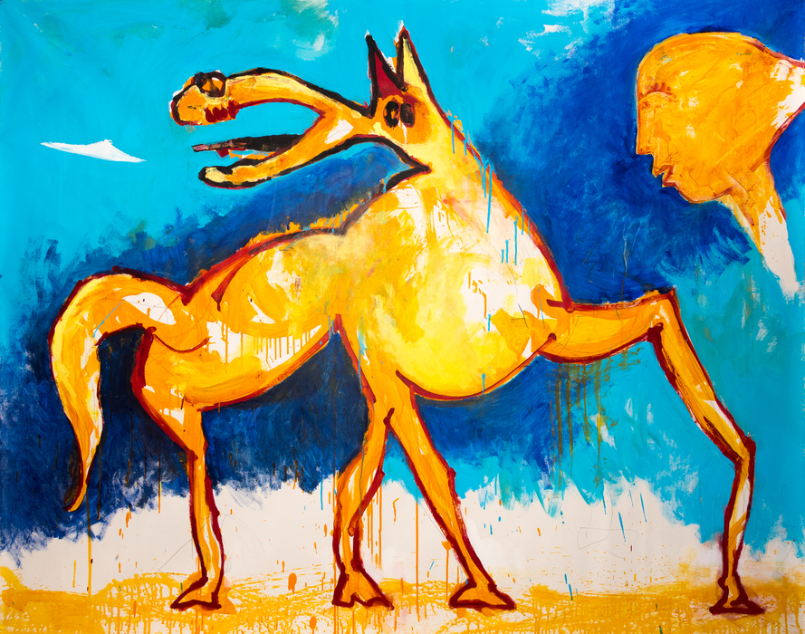 Acrylics, 170 cm x 210 cm