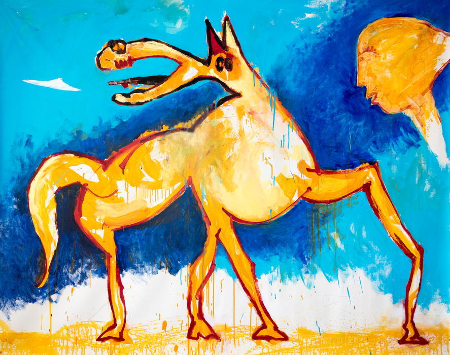 Acrylic, 210 cm x 170 cm