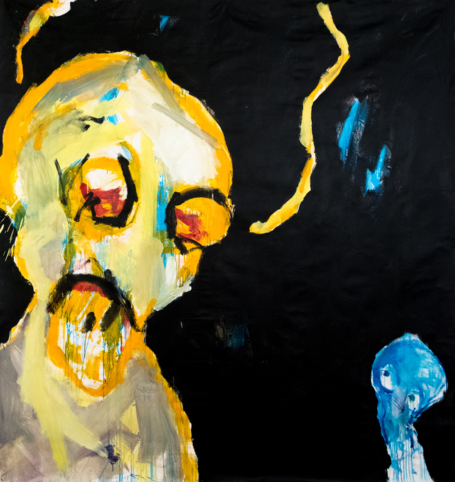 Acrylic, 210 cm x 170 cm