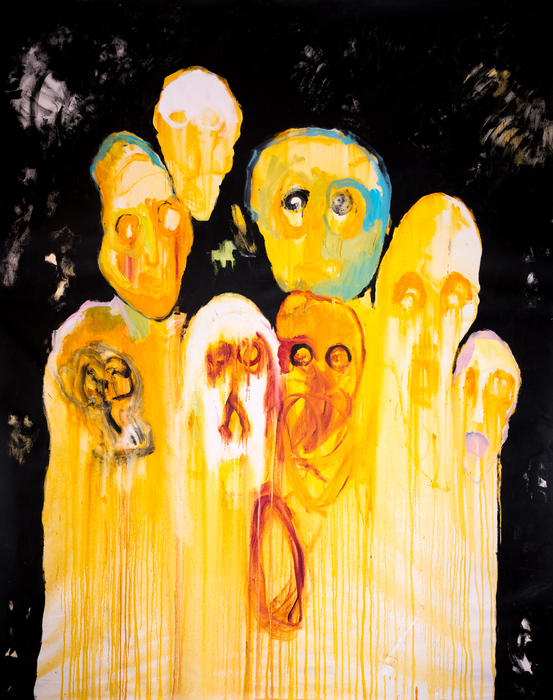 Acrylic, 210 cm x 170 cm