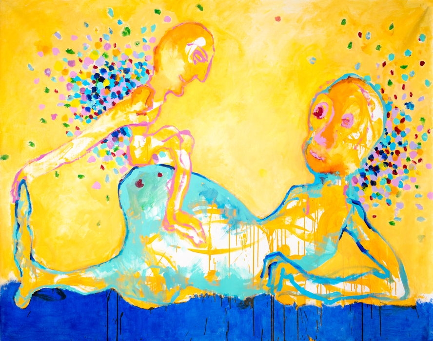Acrylic, 210 cm x 170 cm
