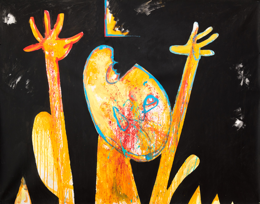 Acrylic, 210 cm x 170 cm
