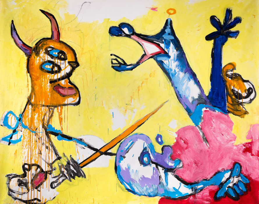 Acrylic, 210 cm x 170 cm