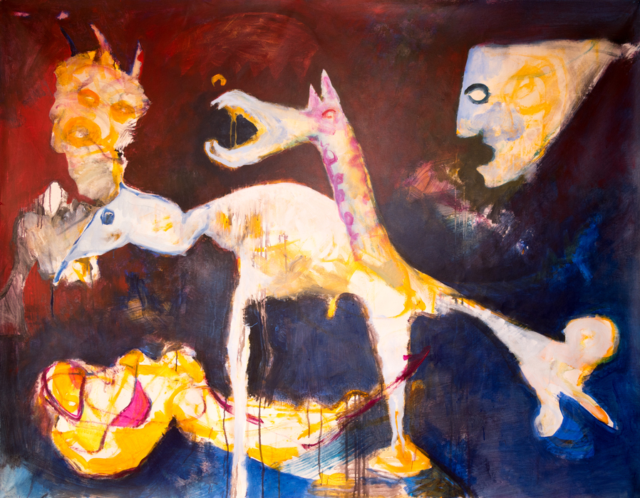 Acrylic, 210 cm x 170 cm