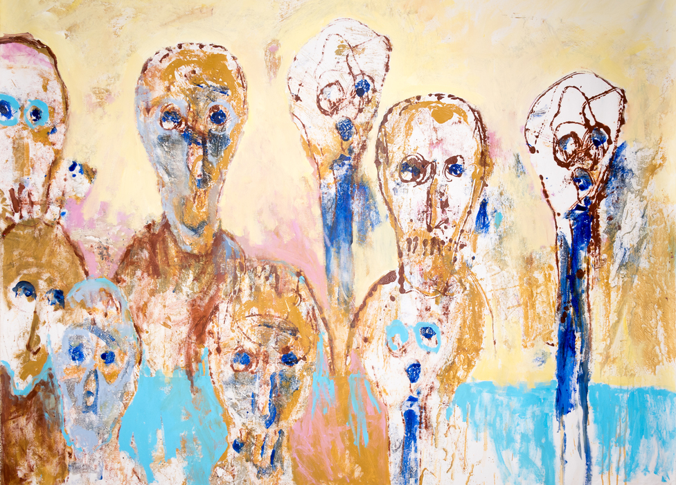 Acrylic, 210 cm x 170 cm